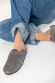 Zueco plakton hombre Gris