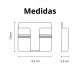Set x 4 Soporte Adhesivo Pared Organizador Celular Y Control Remoto Set x 4 Soporte Adhesivo Pared Organizador Celular Y Control Remoto