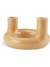 Candelabro JIM Ø13xA9cm amarillo Candelabro JIM Ø13xA9cm amarillo