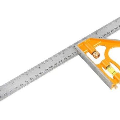 TOLSEN ESCUADRA COMBINADA DE ALUMINIO 12/300MM Tolsen Escuadra Combinada De Aluminio 12/300mm
