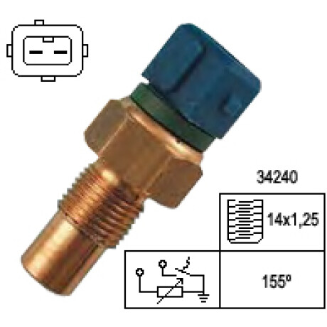 BULBO INTERRUPTOR - AGUA PEUGEOT 106-406-306 96'/ FAE BULBO INTERRUPTOR - AGUA PEUGEOT 106-406-306 96'/ FAE