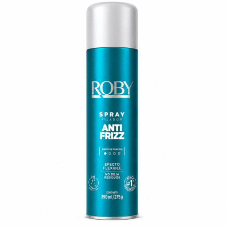 FIJADOR ROBY SPRAY ANTIFRIZZ NEW 390 ML FIJADOR ROBY SPRAY ANTIFRIZZ NEW 390 ML