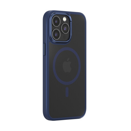 Protector Case con Borde Anti-Shock Joy Elegant Magnetic para iPhone 15 Pro Blue