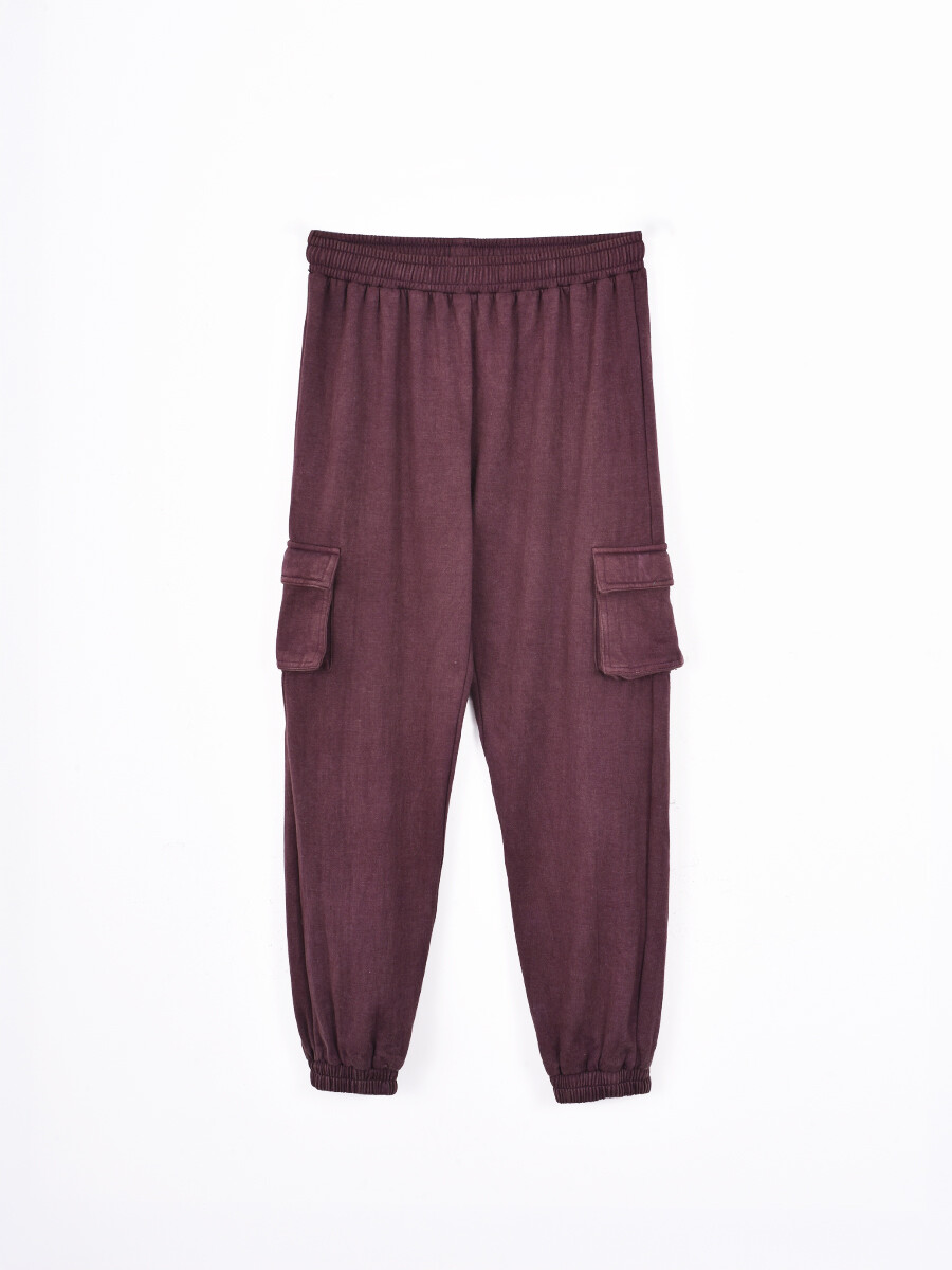 PANTALÓN LEYRE - ROSA OSCURO 