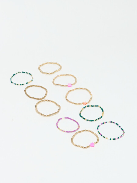 Set pulseras Colores