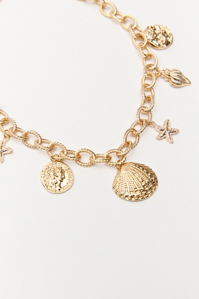 COLLAR TUMACO Dorado