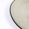 PLATO PLAYO CERAMICA VERDE ESPIRAL 20.5CM Unica