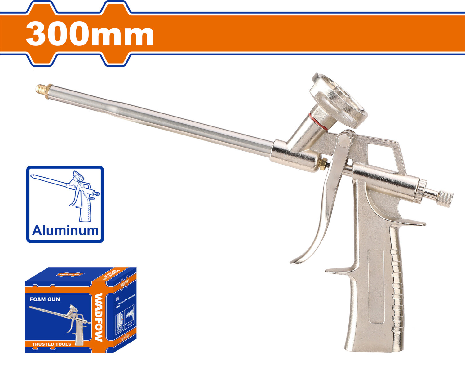 PISTOLA DE ESPUMA WADFOW WFPQ1301 