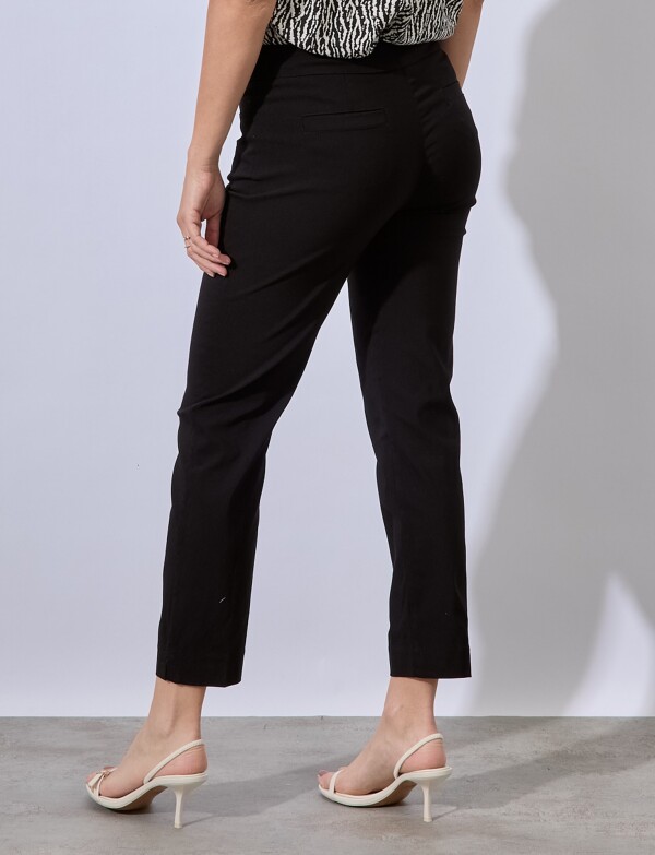 Pantalon Recto Modelador NEGRO