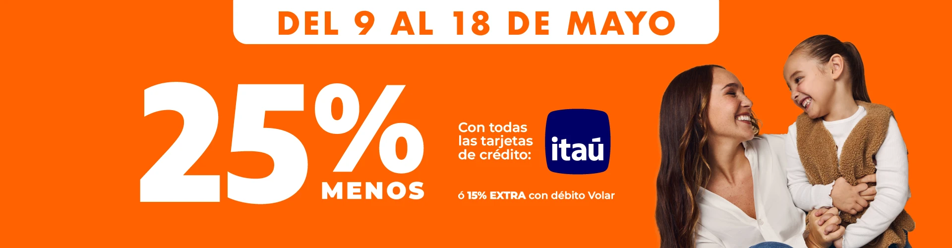 Semana Itaú 25%OFF en TODO