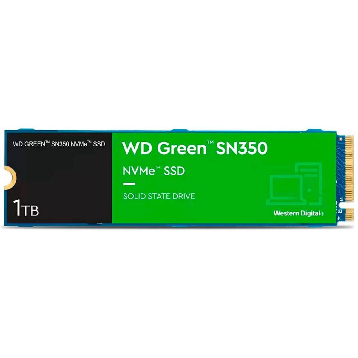 Ssd Nvme Wd Green SN350 1TB 2280 M.2 3200/2500 