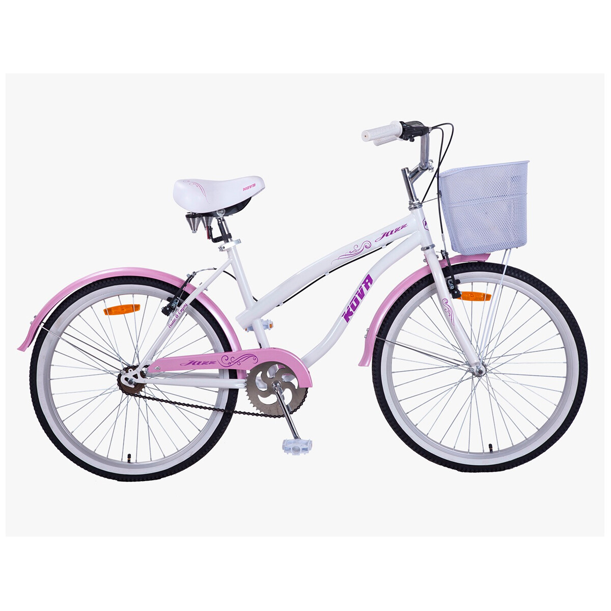 Bicicleta Infantil Con Canasto Kova Jazz 24" 