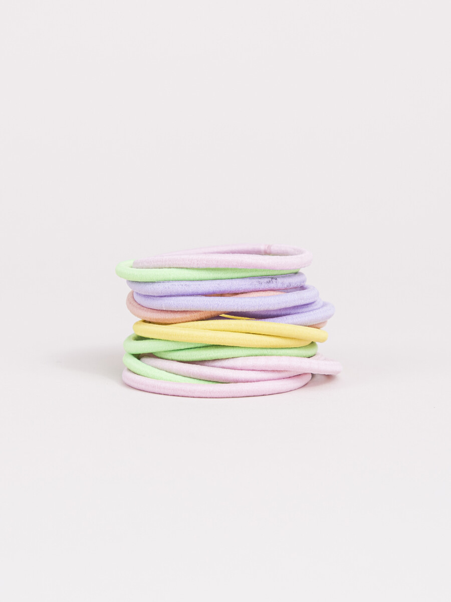 Pack gomitas de pelo multicolor - Multicolor 