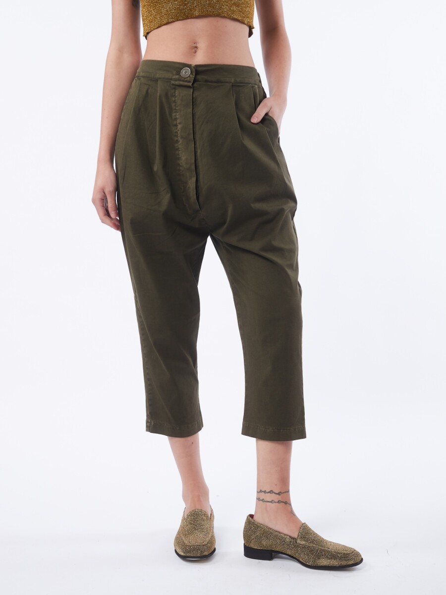 Pantalone - Verde militar 