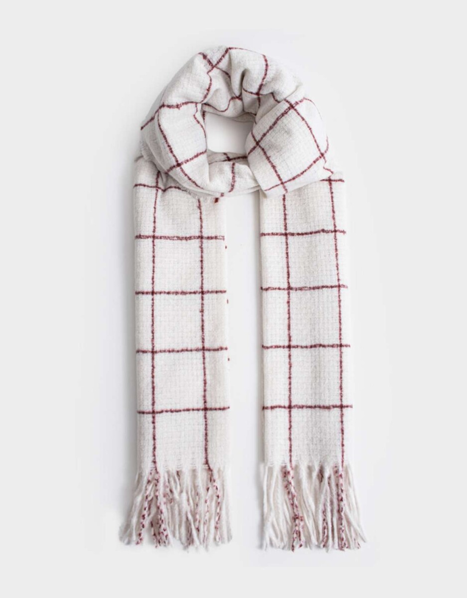 Bufandas - Blanco Crudo 