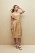 VESTIDO SILMA Tostado