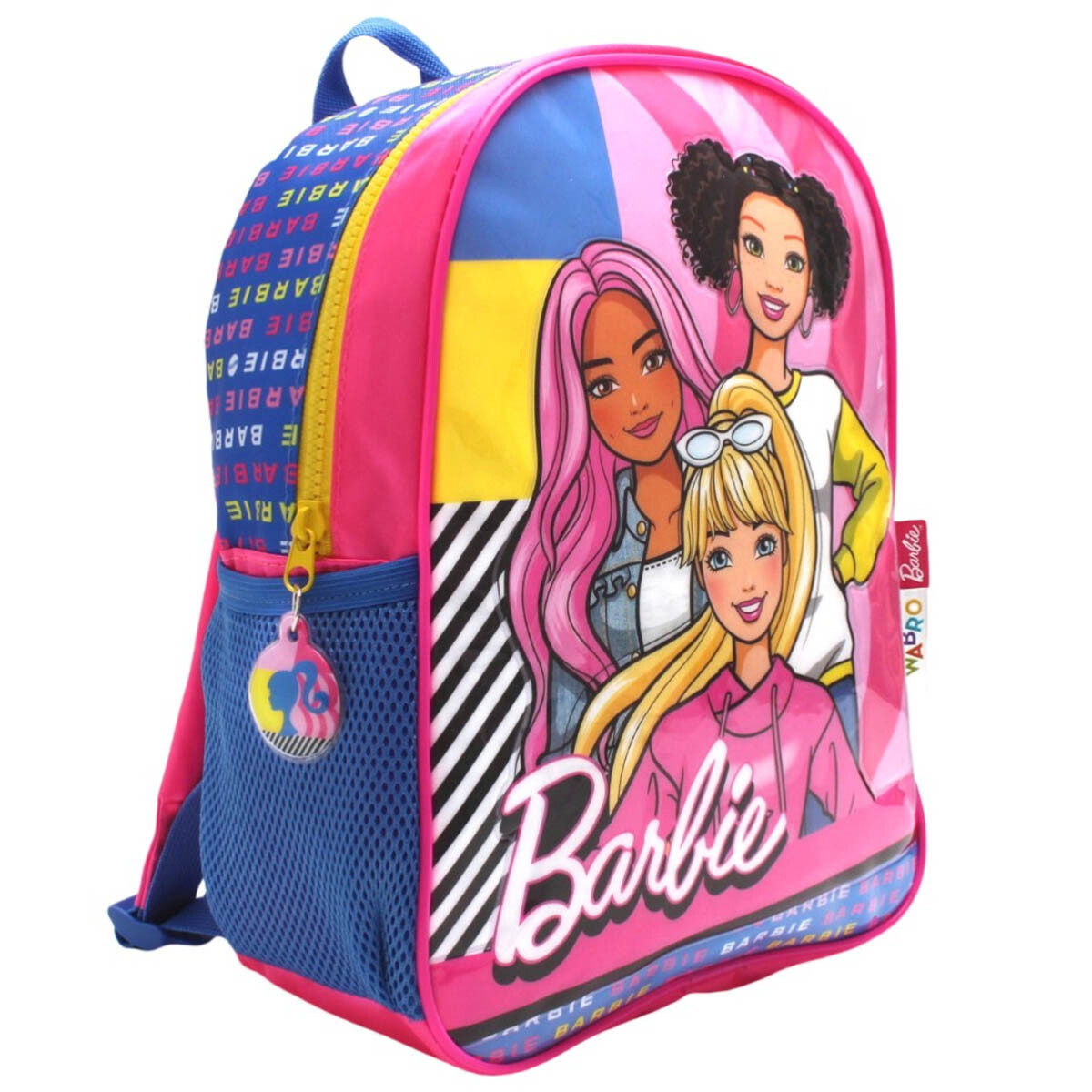Mochila Barbie Grande 15' P/ Niña Reforzada Diseños - Rosa 1 