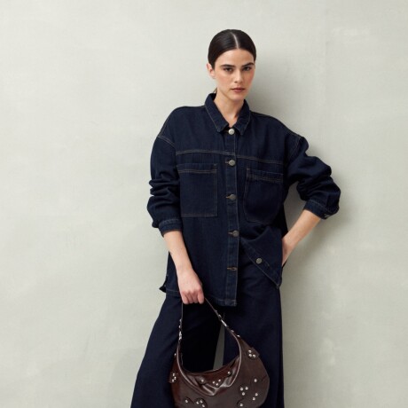 SOBRECAMISA HOPE Indigo
