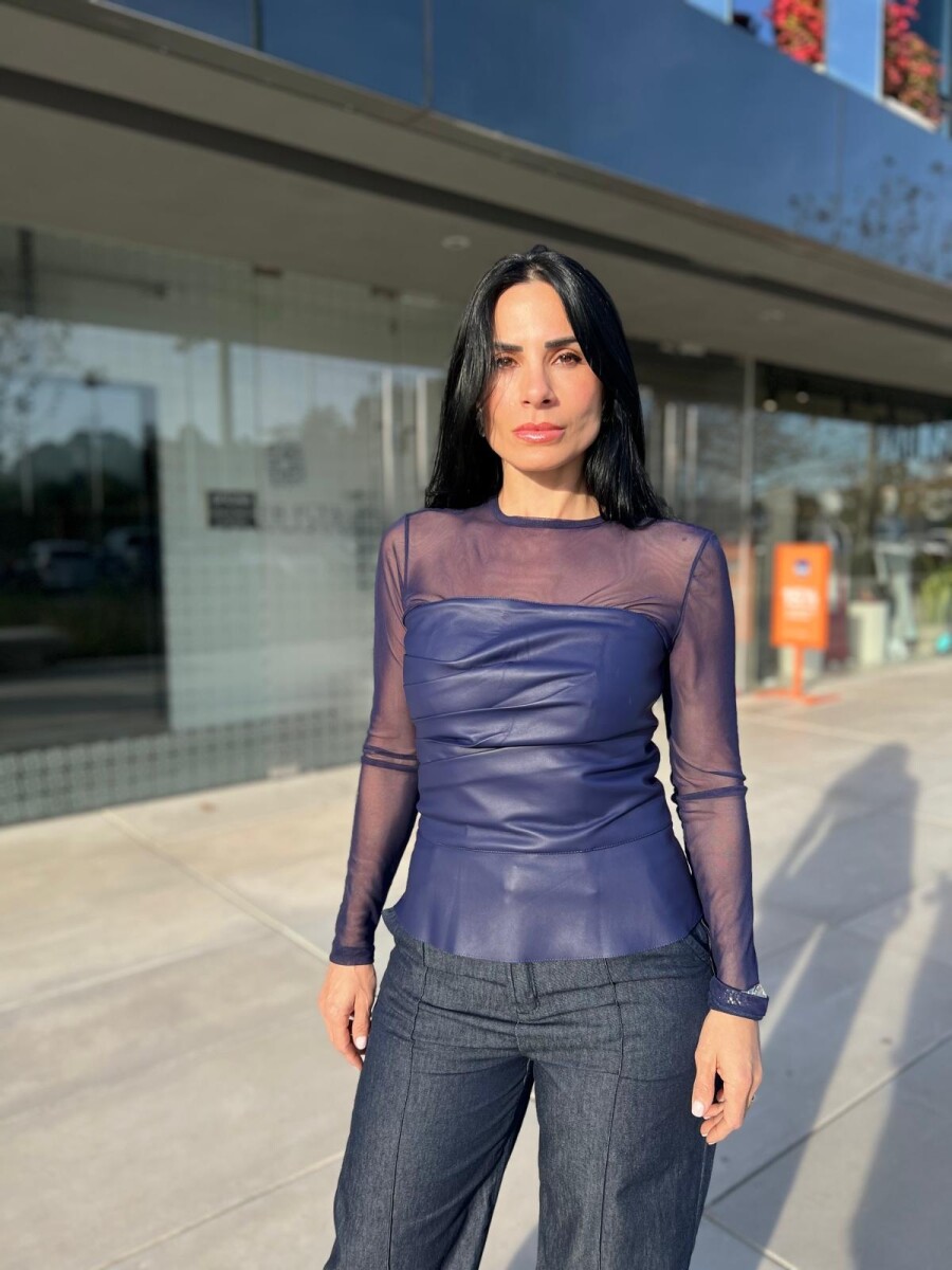 Top Reilly - Azul 