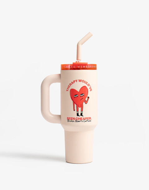 Artículos cocina Vaso Metálico Broken Hearts - Combinacion Tricolor