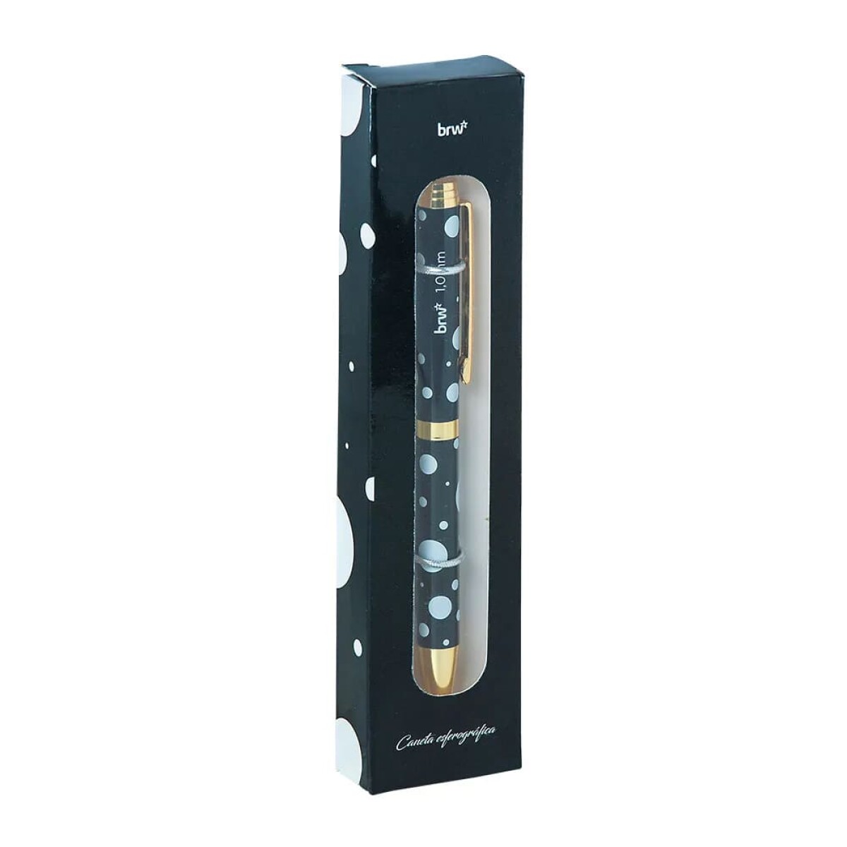 Boligrafo BRW en Estuche - Negro 