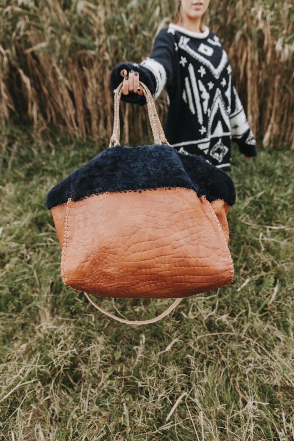 Deep Winter Bag Azul