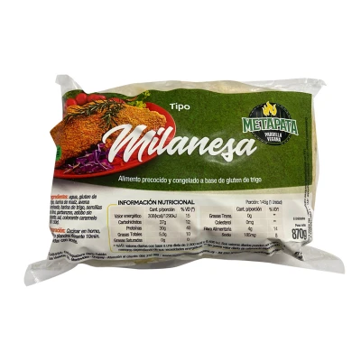 Milanesa MetApata X6 870g Milanesa Metapata 870g
