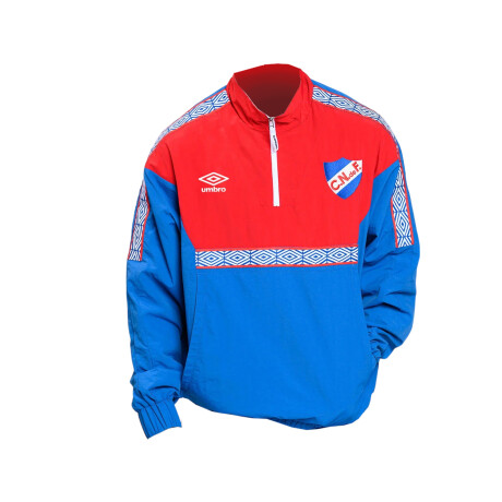 MEDIO CIERRE NACIONAL Blue & Red