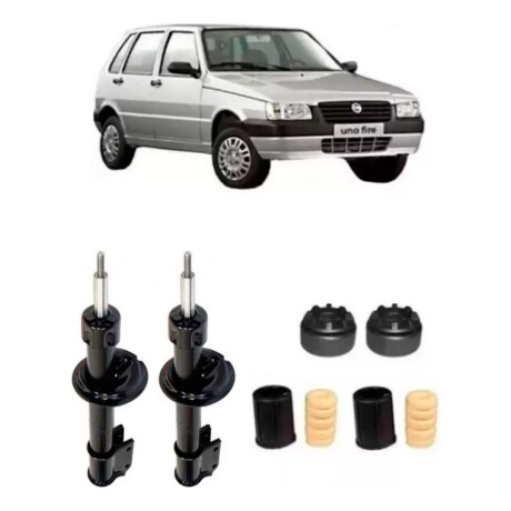 SUSPENSION VARIOS COMBO KIT AMORTIGUADORES DELANTEROS FIAT UNO 85/ SUSPENSION VARIOS COMBO KIT AMORTIGUADORES DELANTEROS FIAT UNO 85/