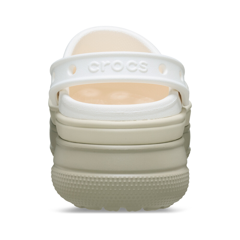 Crocs Classic Stacked Clog - Unisex Chalk