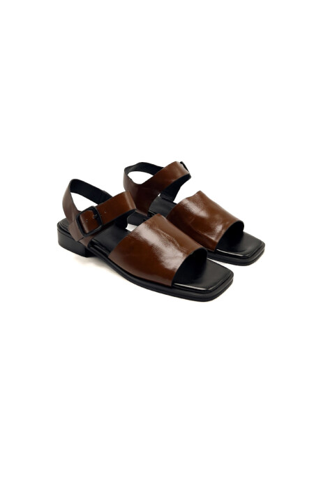 Sandalia Casablanca Marron