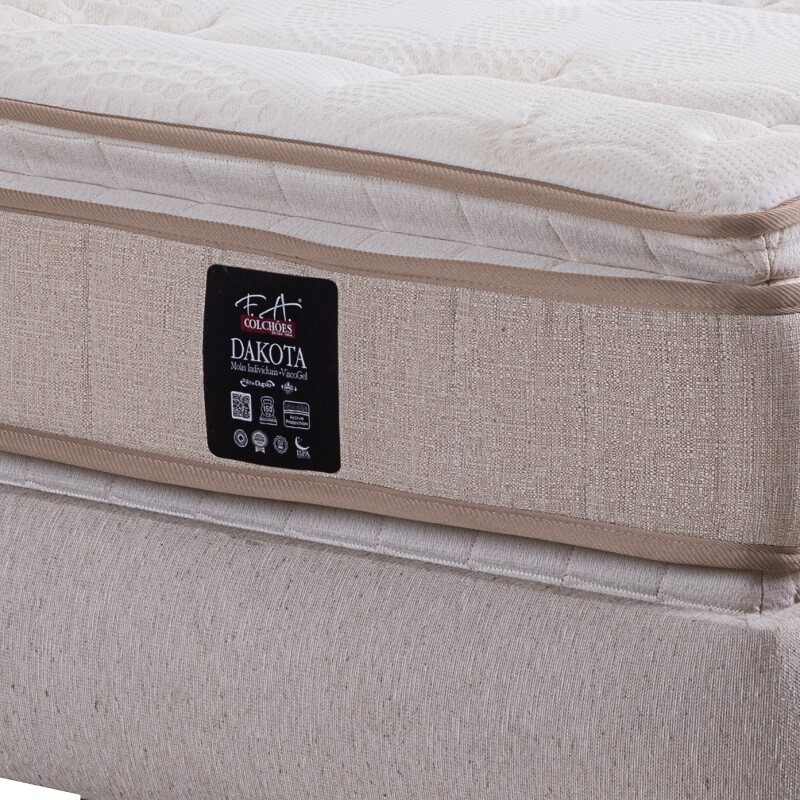 Somier Resorte Dakota 2 Plazas 138x188x69