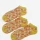 MEDIAS PACK X3 MOSTAZA