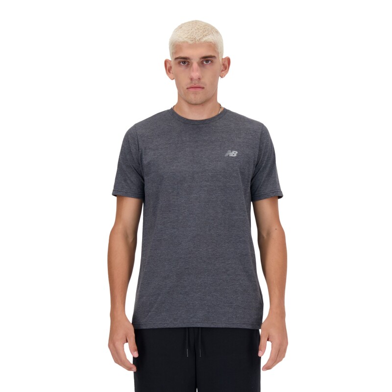 Remera New Balance de Hombre - Essentials - MT41070BKH BLACK