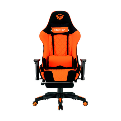 Silla Gamer Meetion MT-CHR25 con Apoyapies Black