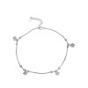 Tobillera Cubos-Plata 925-Piedra zirconia-PU3220 conpiedra