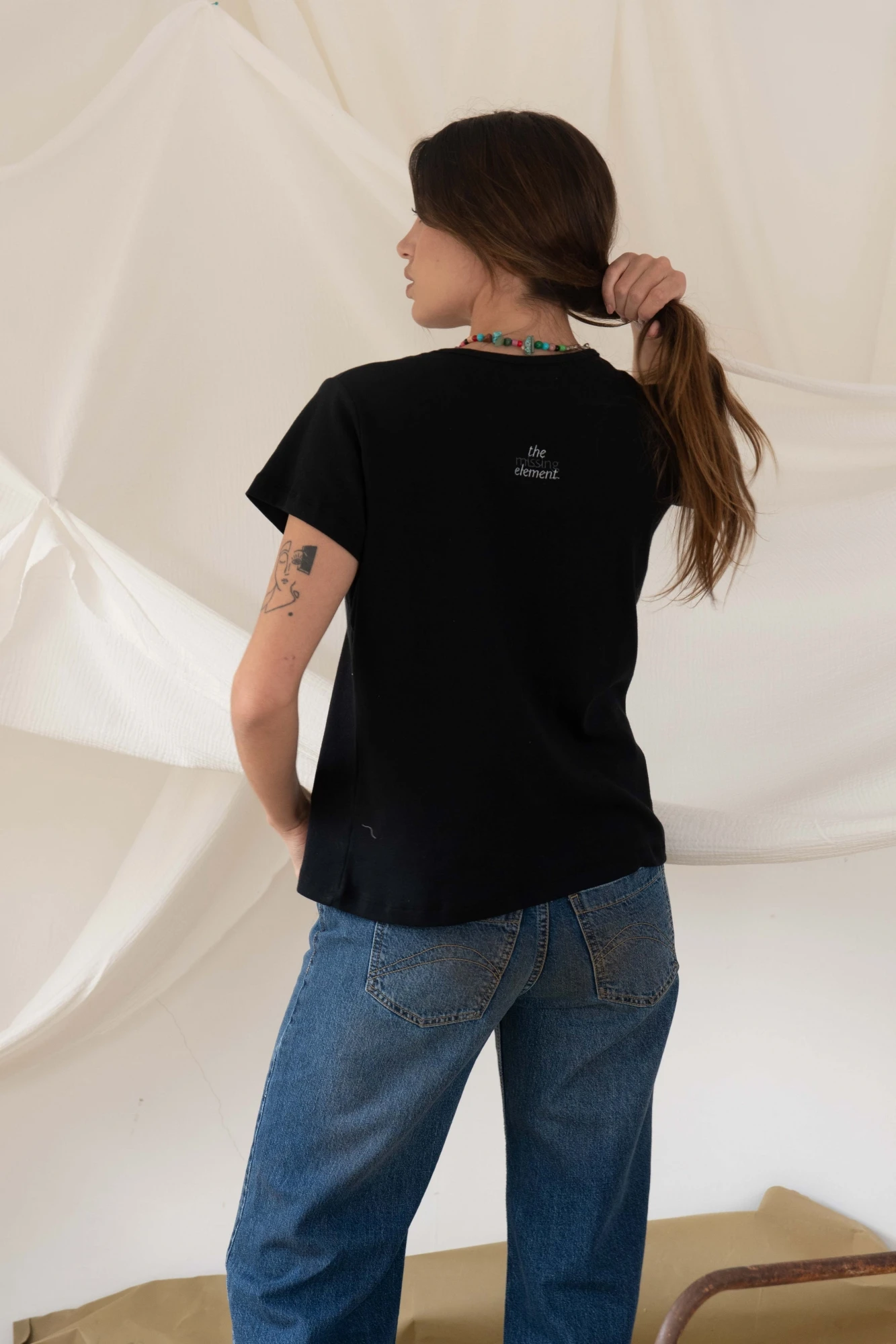 T-Shirt negro m