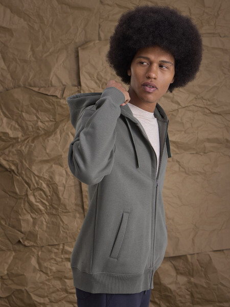 FLEECE CHESTA VERDE MILITAR