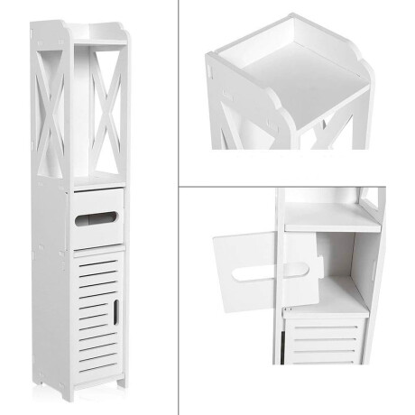 Mueble Organizador Baño Papel Higiénico 80x20 cm 014-9 001