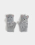 Guantes Infantiles Guantes Infantiles Animalito - Gris Claro
