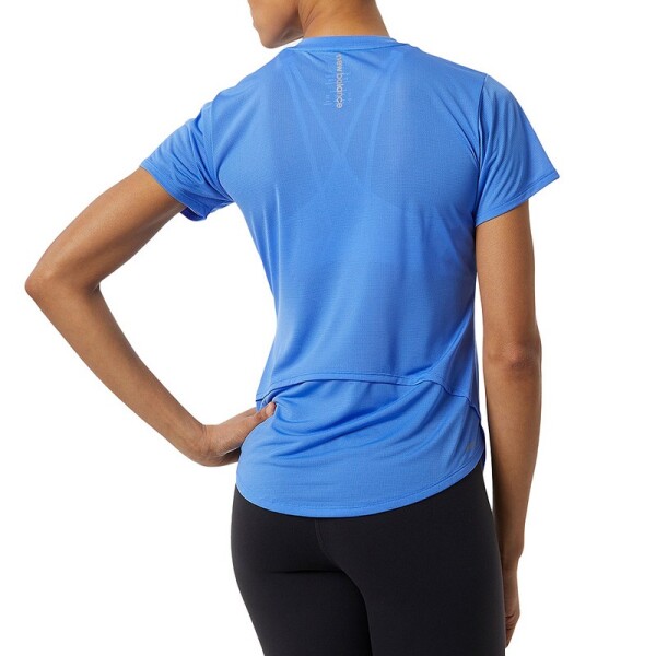 Remera New Balance Graphic Accelerate Azul