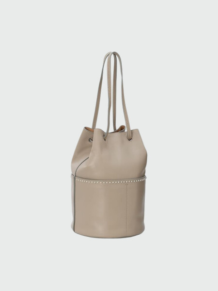 J & M DAVIDSON- Cartera de mano, MINI DAISY Beige
