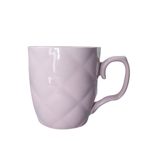 Taza Ceramica rosada 10.4*10.8cm Unica