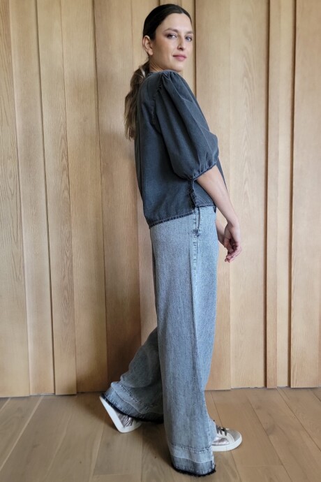 Jean Justina Denim Gris