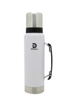 Termo 1.3 L doble Acero Blanco - Discovery Termo 1.3 L doble Acero Blanco - Discovery