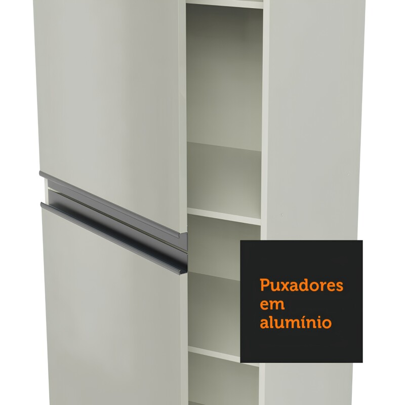 Alacena Lumax Smart 2 Puertas 100% MDF Blanco Brillante Alacena Lumax Smart 2 Puertas 100% MDF Blanco Brillante