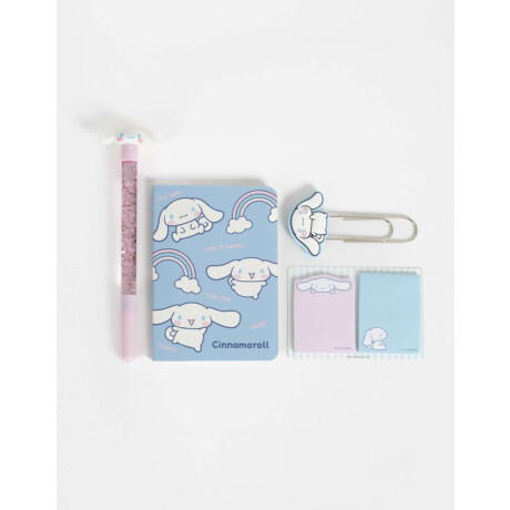 Set De Librería En Estuche ''cinnamoroll'' Combinacion Multicolor
