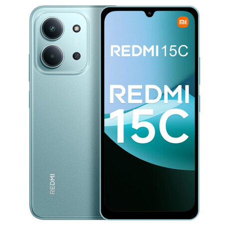 Celular Xiaomi Redmi 15C 128GB 4GB Mint Green Dual Sim Celular Xiaomi Redmi 15C 128GB 4GB Mint Green Dual Sim