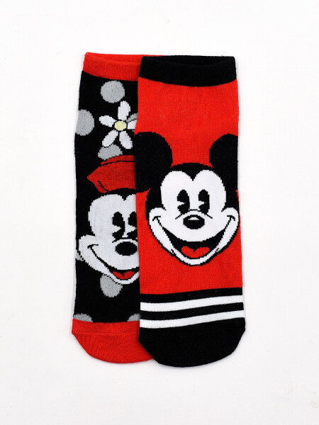 MEDIA ADULTO DISNEY MICKEY NEGRO