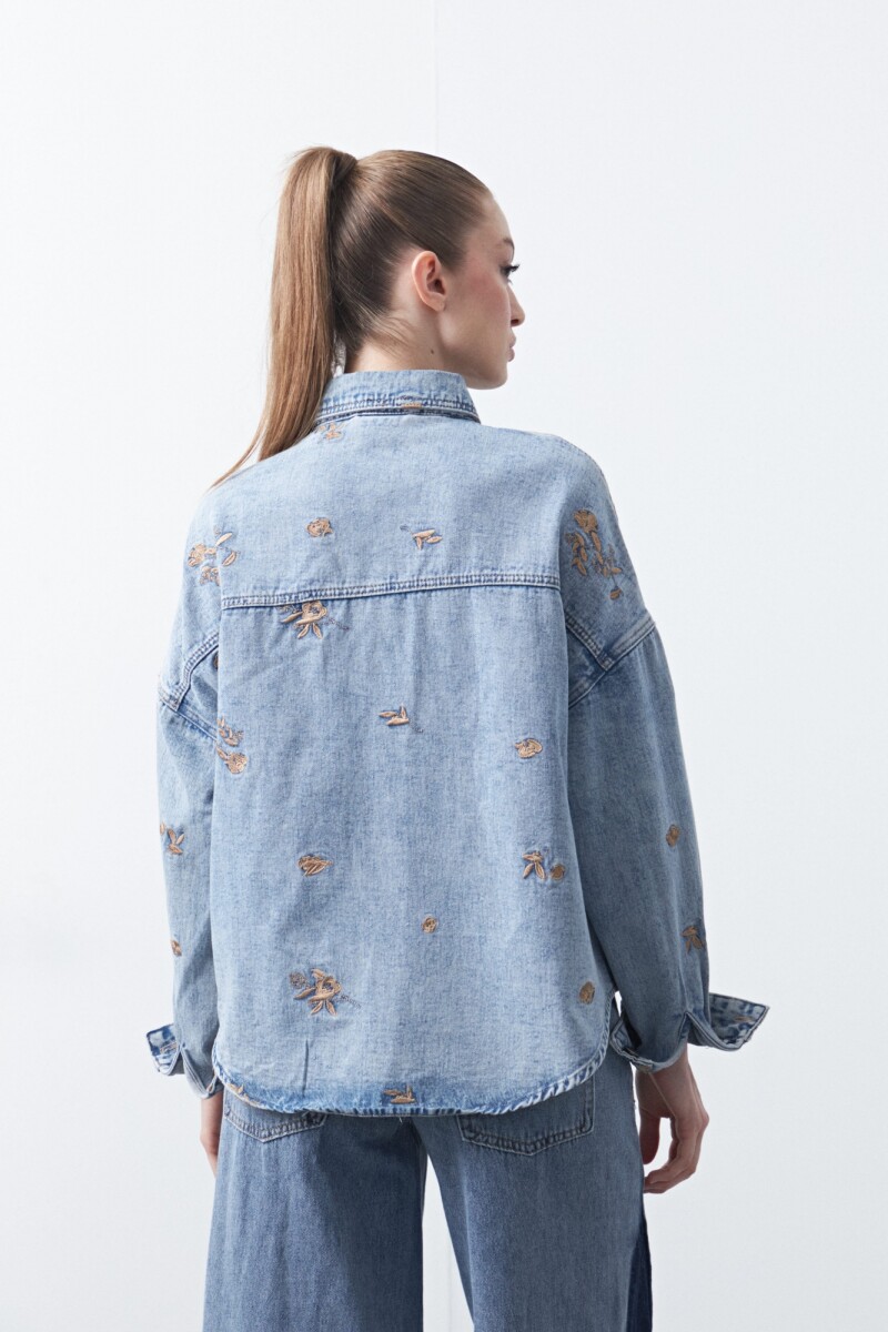 SOBRECAMISA ALONDRA Azul